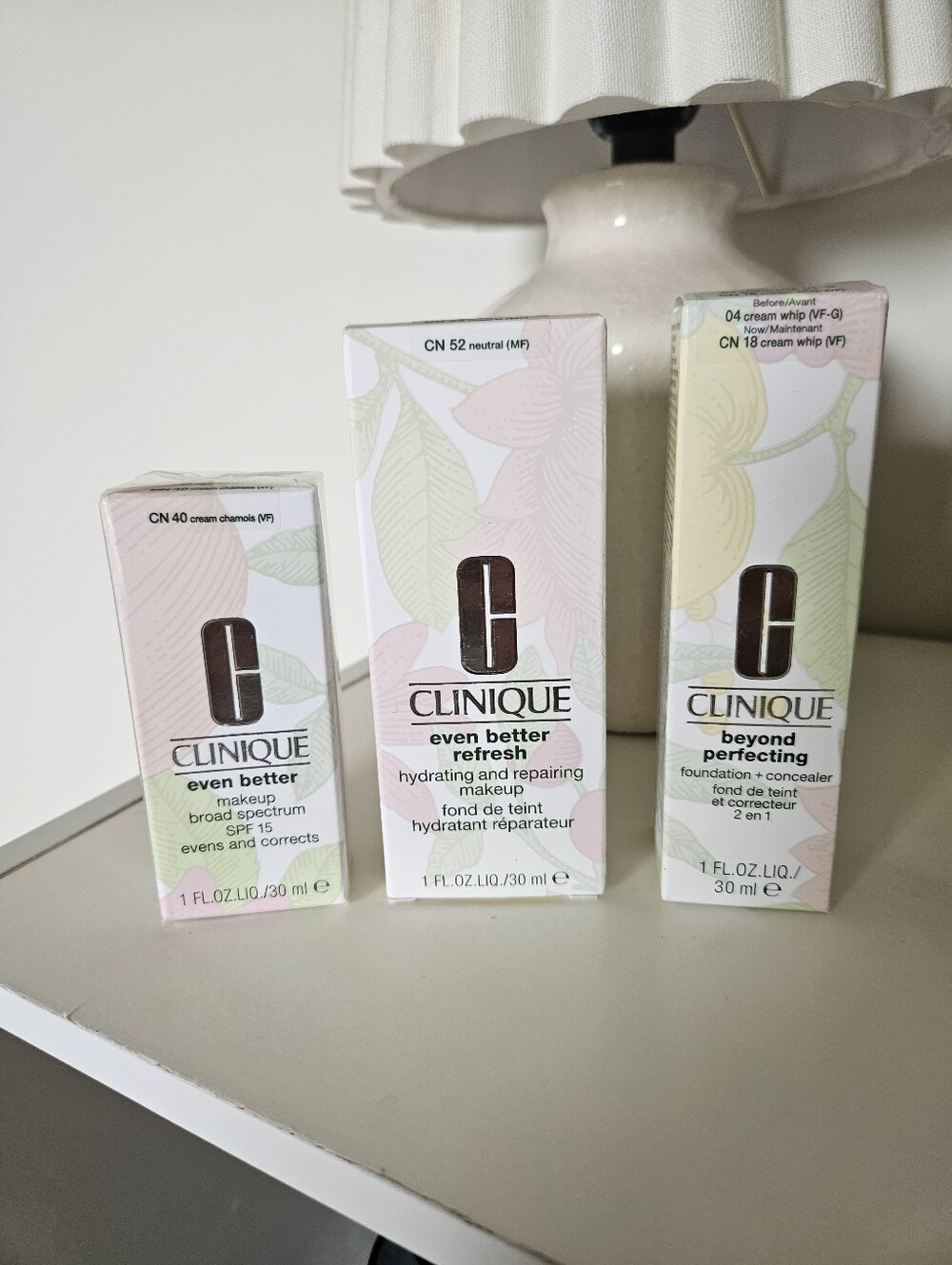 Clinique Foundation Lot – 3 Full-Size